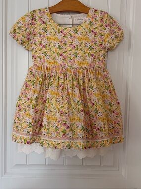 Sweet Honey Girls Floral Dress/Tunic Size 8Y Fall Colors 🍂🌼